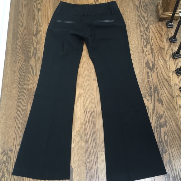 Alice + Olivia Pants - Alice + Olivia Black Pants unlined